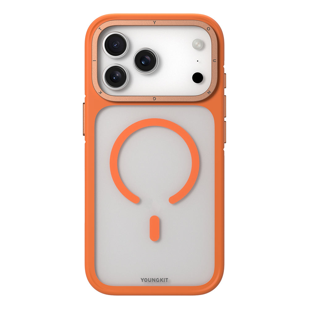 Youngkit Rock Sand Serisi iPhone 17 Pro M-safe Telefon Kılıfı Youngkit Rock Sand Serisi iPhone 17 Pro M-safe Telefon Kılıfı